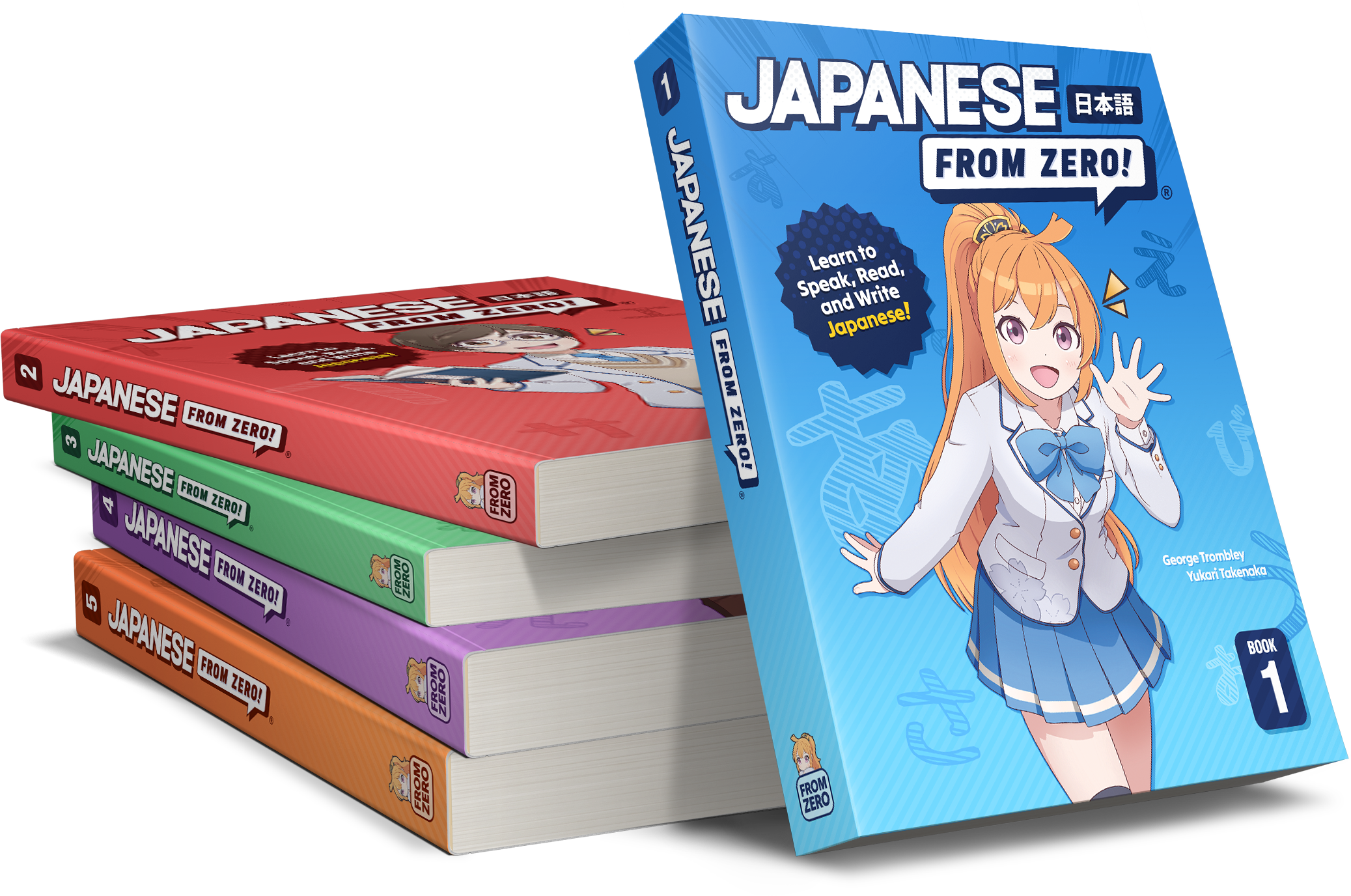 Japanese From Zero! 1-5 (Complete Set)